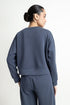 The Blue Cropped Sweats Set
